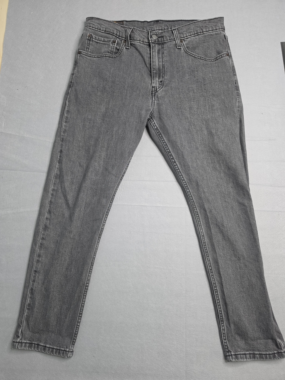 Levi's Men's Grey Straight Leg jeans 512 Size W34 L29